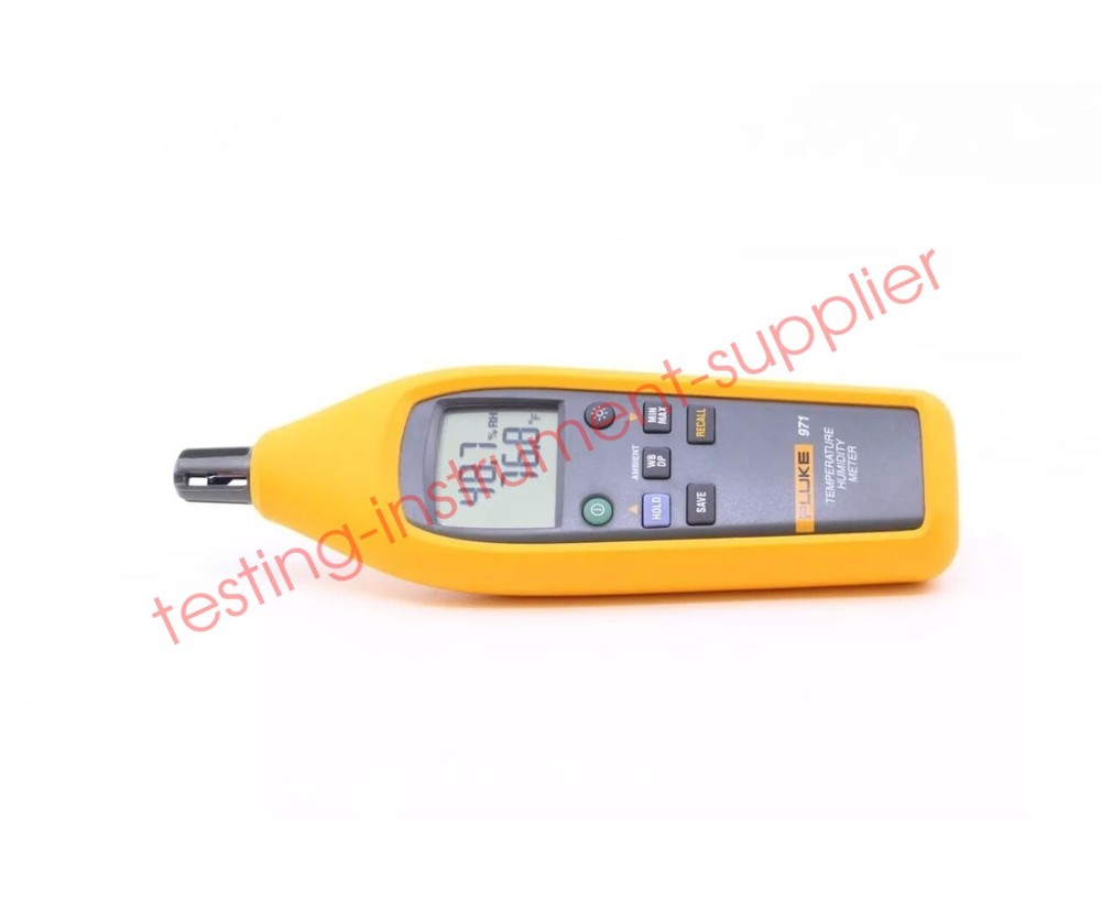 Fluke 971 Temperature Humidity Meter Quick-response Capacitance Sensor IAQ