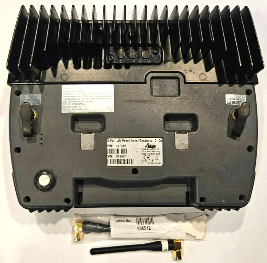 Leica MC iCP42 3D Panel Dozer/Grader w. Antenna, Untested