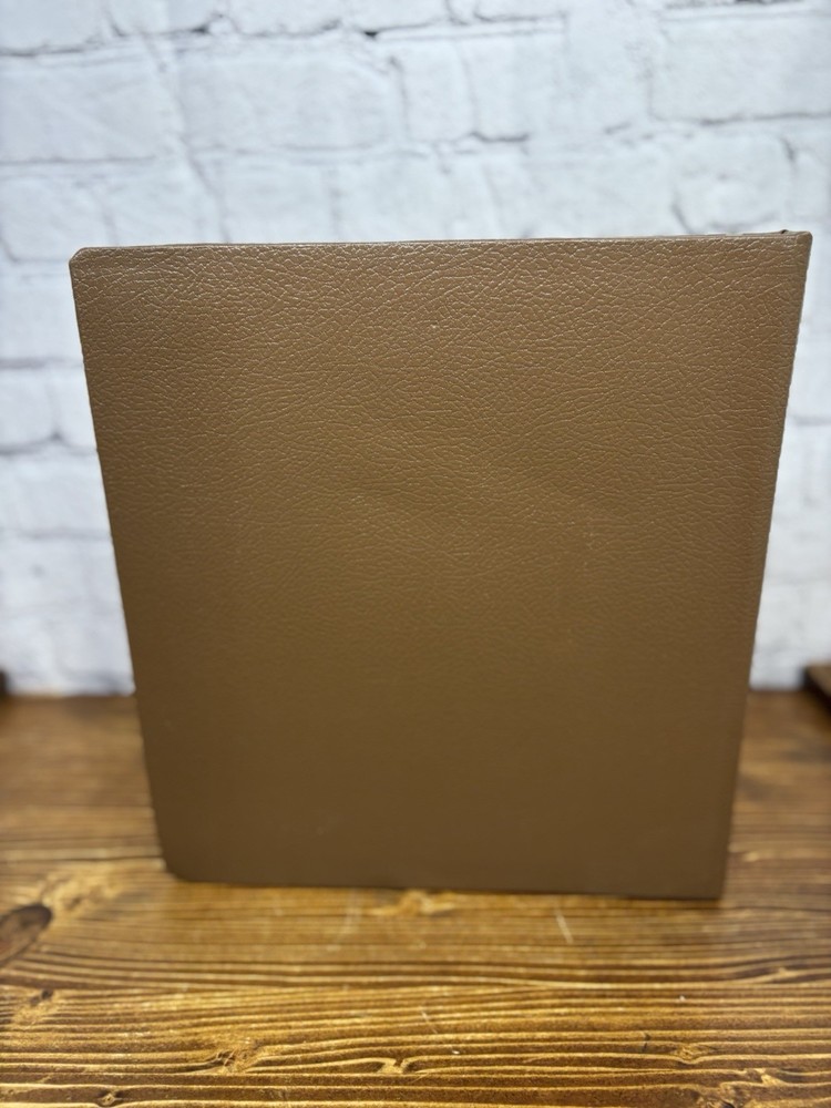 Vintage Post Office Stamp Collection Binder Old Eagle Logo