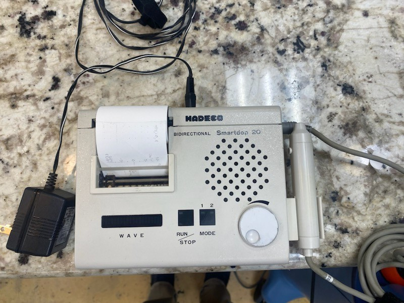 Hadeco Bi-Directional Vascular Doppler
