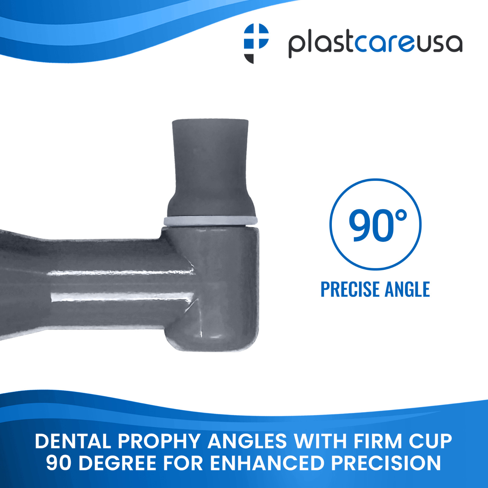 100 Dental Prophy Angles Firm Cup, Disposable & Latex Free, Premium Quality
