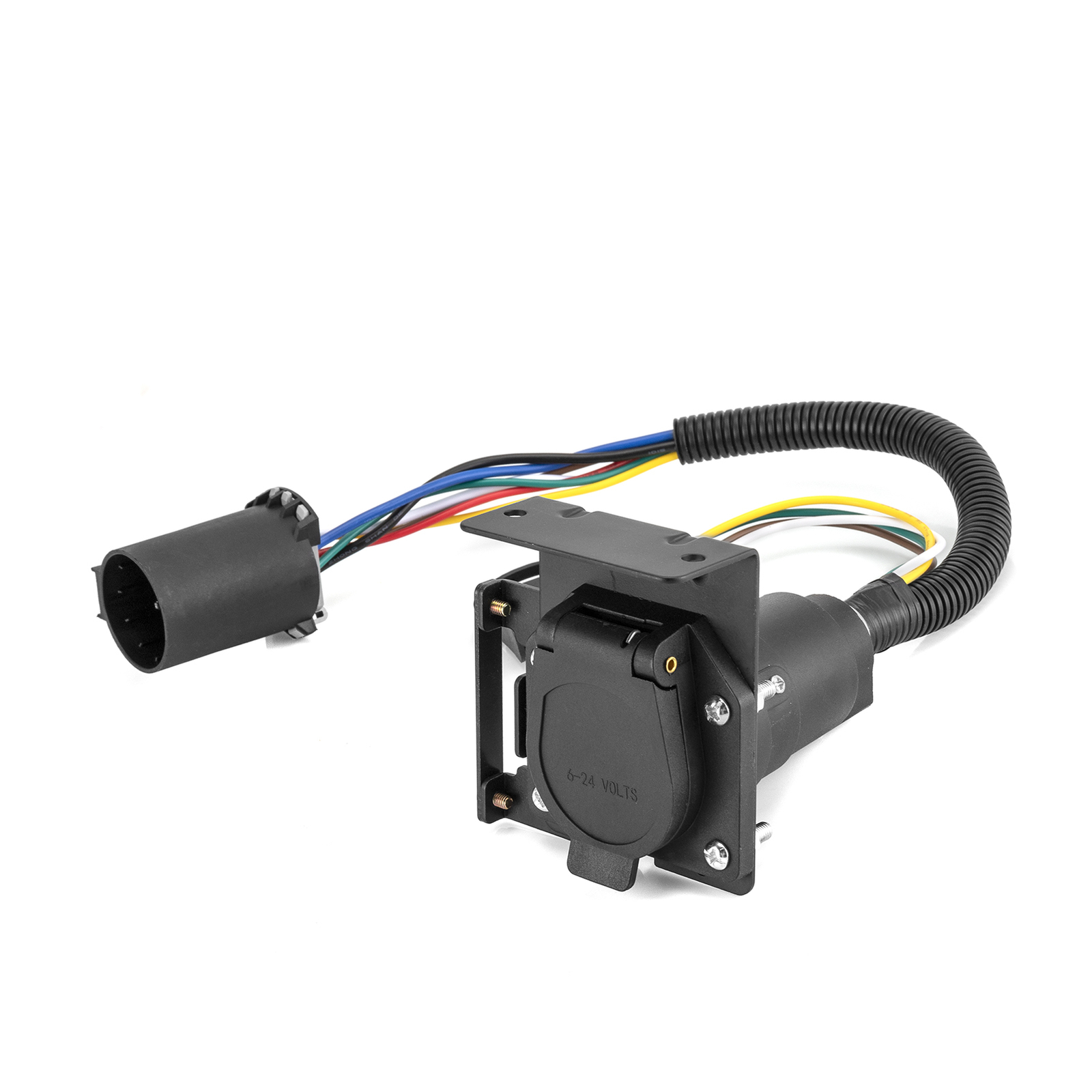 for Chevy Silverado 1500 2500 3500 7 Way Trailer Wiring Harness 4 Way Flat Plug