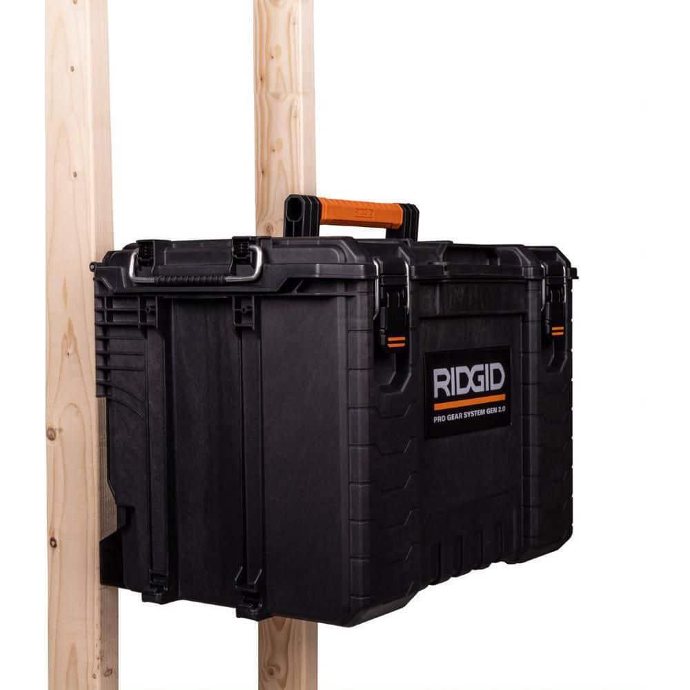 RIDGID 2.0 Pro Gear System Power Tool Case and Storage Tool Box