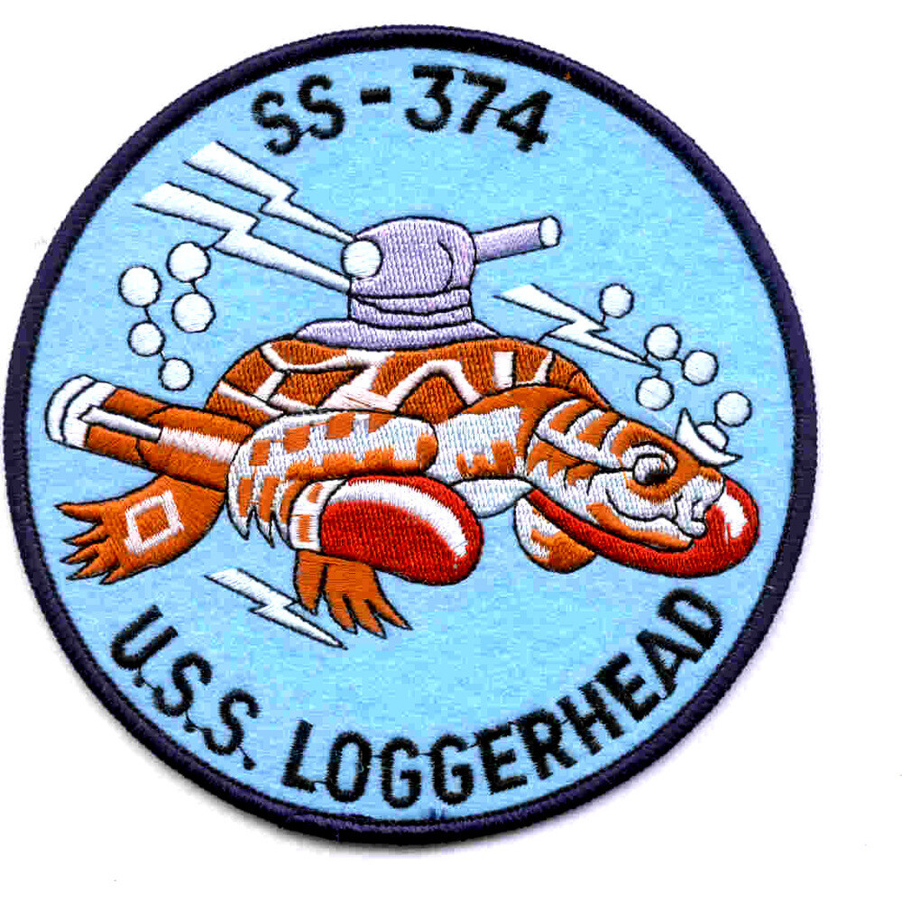 SS-374 USS Loggerhead Patch - Large
