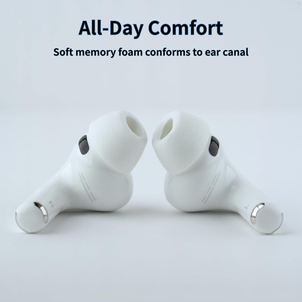 Comply TrueGrip MAX | Premium Memory Assorted (S/M/L), White