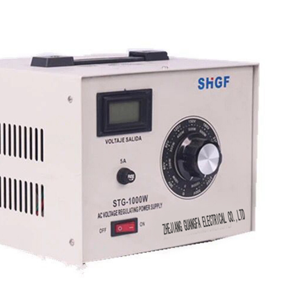 STG-1000W Variable Variac Auto Transformer Voltage Regulator Metered 0-300V