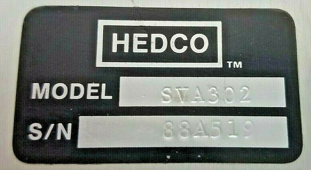 3X Hedco Hedline SVA-302 Equalizer Rack Mount