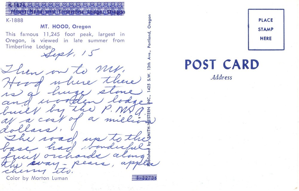 MT. HOOD, OREGON - PC4430