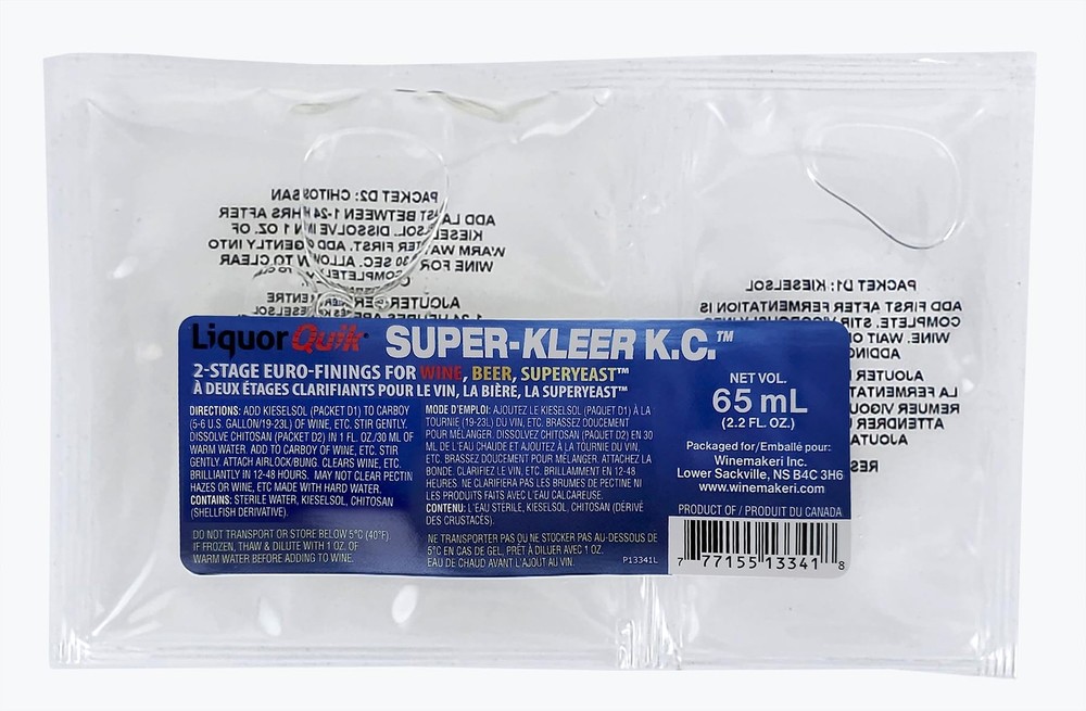 Super-Kleer KC Beer and Wine Clarifier - 10-Pack