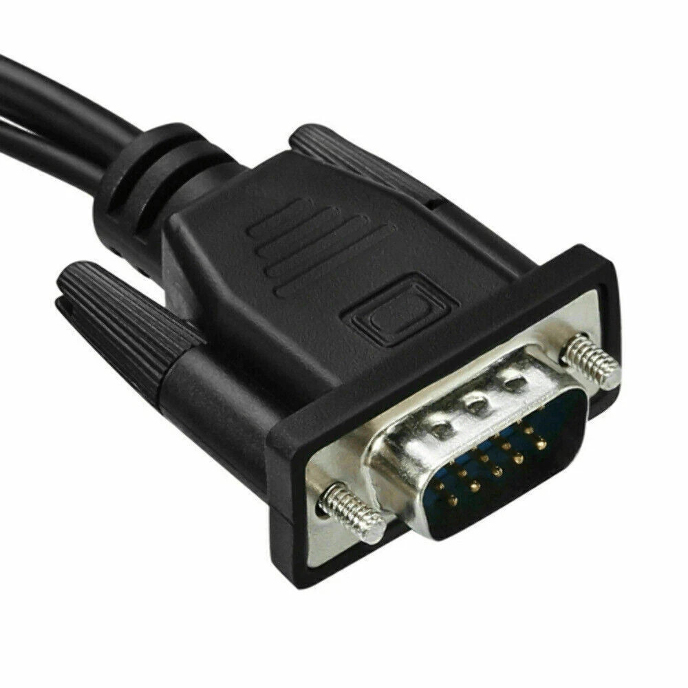 LOT VGA To HDMI Converter 1080P HD Adapter With Audio Cable For HDTV PC Laptop