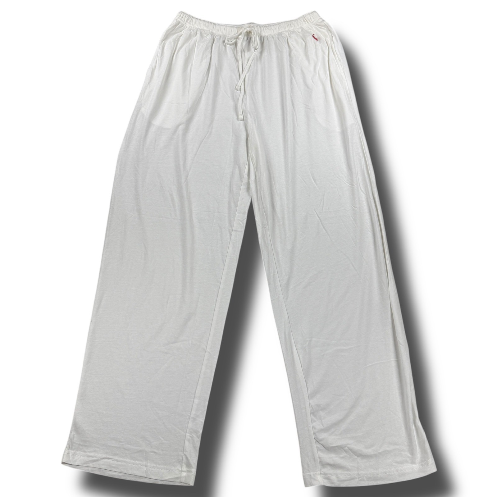 Polo Ralph Lauren Mens White Cotton Pajama Lounge Pants Size Medium M