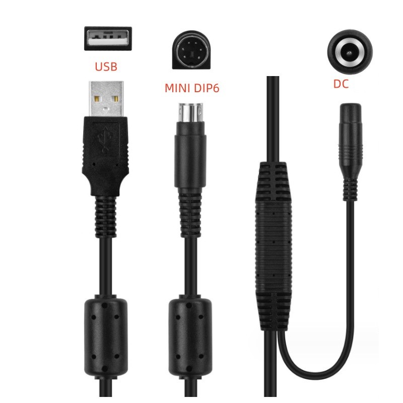 For Logitech CC2900e 3500e 2900ep 3000e Camera Connection Cable 3M Power Cable