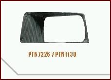 International 4700 Headlight Bezel, Left
