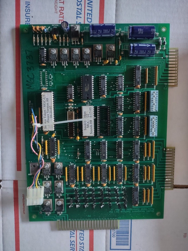 smokin token arcade redemption main pcb #244