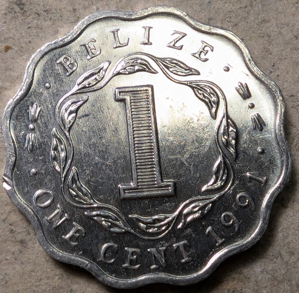 Belize 1 cent 1991