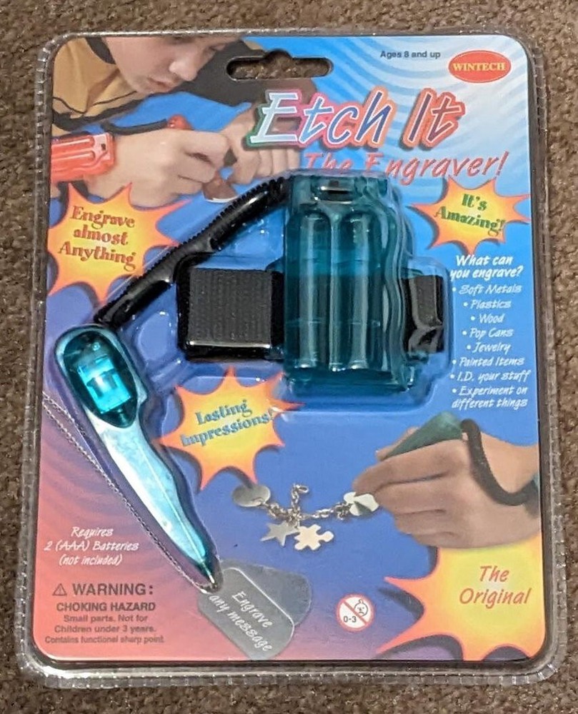 Wintech ETCH IT The Engraver !  "Engrave almost Anything"