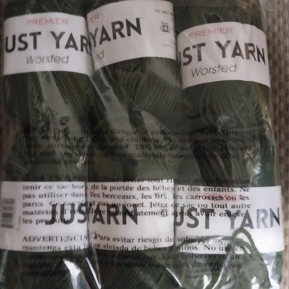 New Premier Yarn "Pine Green"