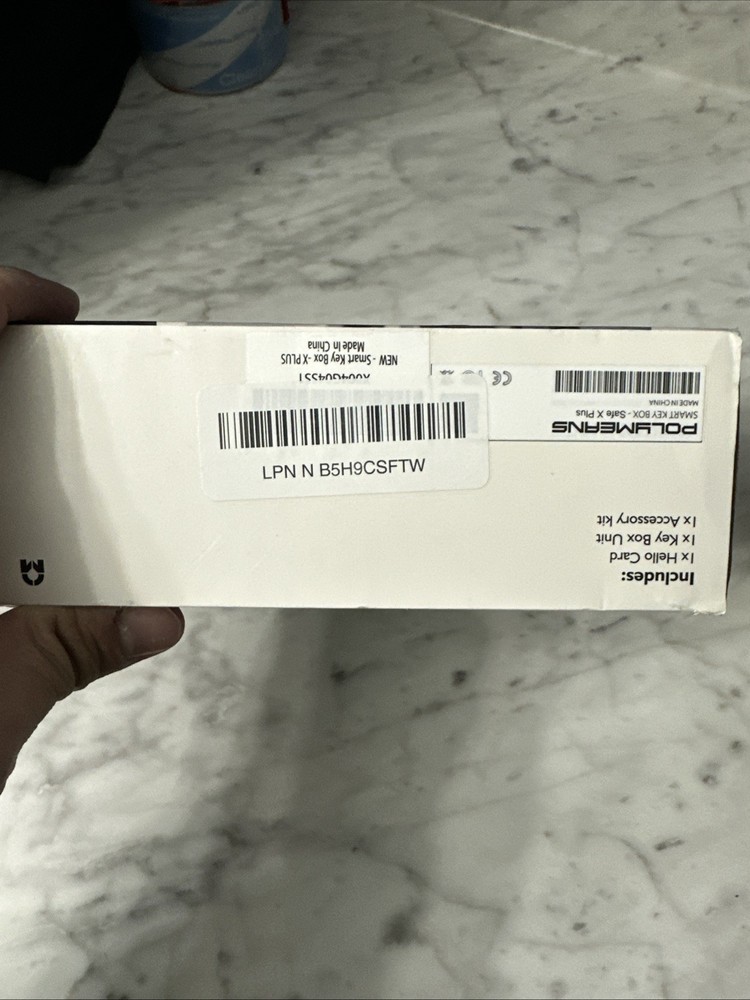 ® Portable Smart Key Lock Box - Bluetooth & Mechanical Keyless Entry, App Con...