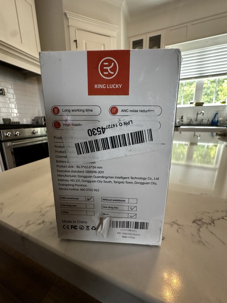 Kinglucky Wireless Lavalier Microphone System