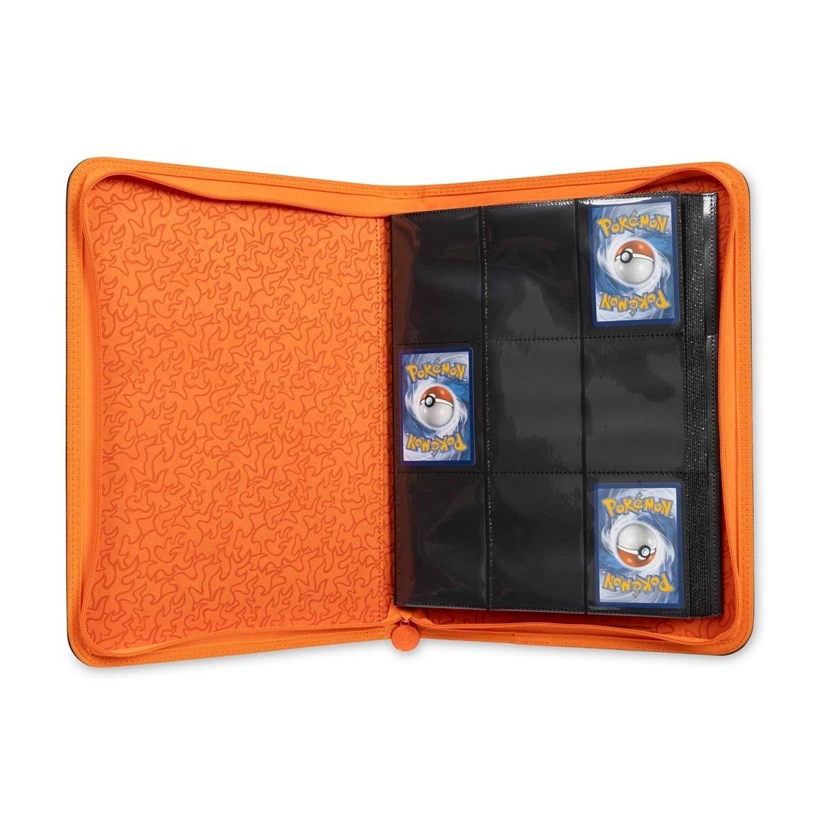 POKEMON CENTER Exclusive Scorching Charizard Premium 9 Pocket Binder NEW IN BOX!