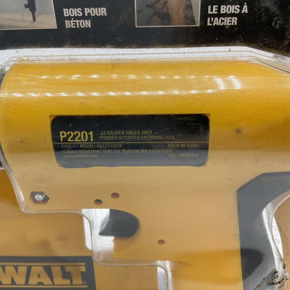 DEWALT DDF211022P Powder Actuated Tool