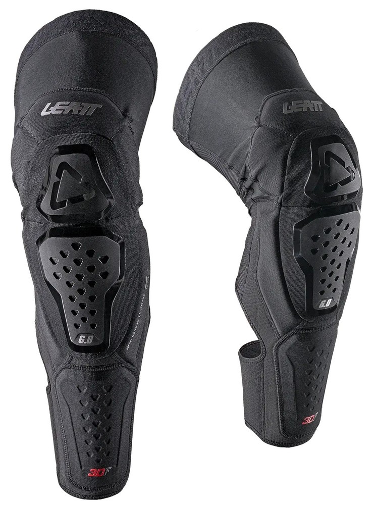 Leatt 6.0 Evo EXT Knee Guards Black