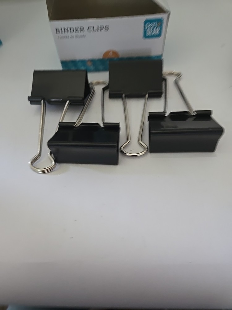 Pen & Gear Binder Clips 4pk