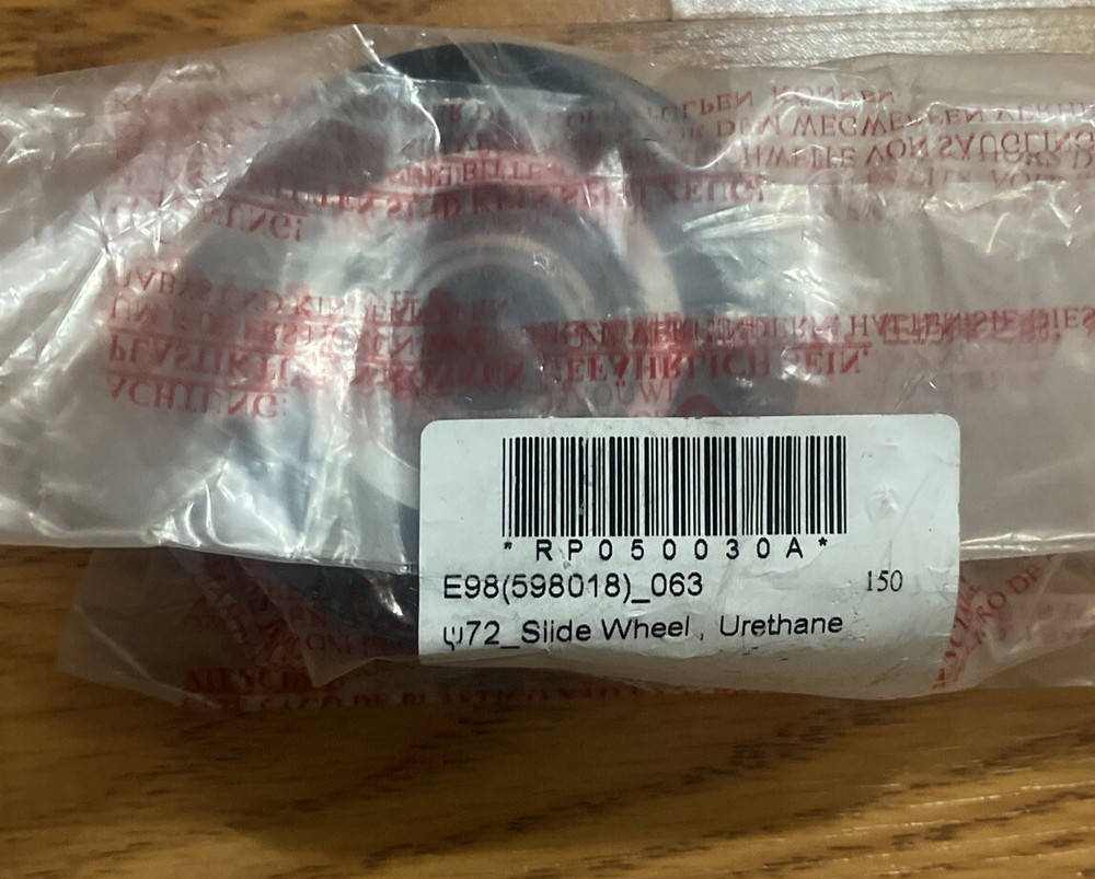 Urethane Hanger/All Purpose Slide wheel roller E98(598018)_063
