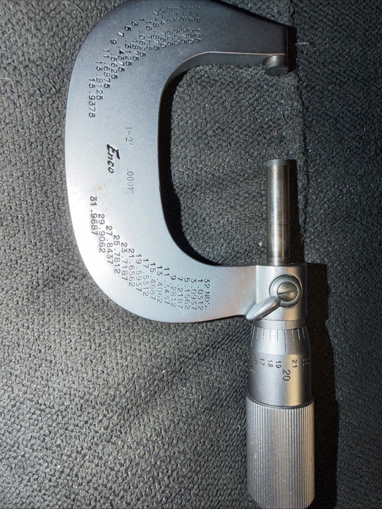 Enco/1-2 Inch Micrometer/no. 600-02