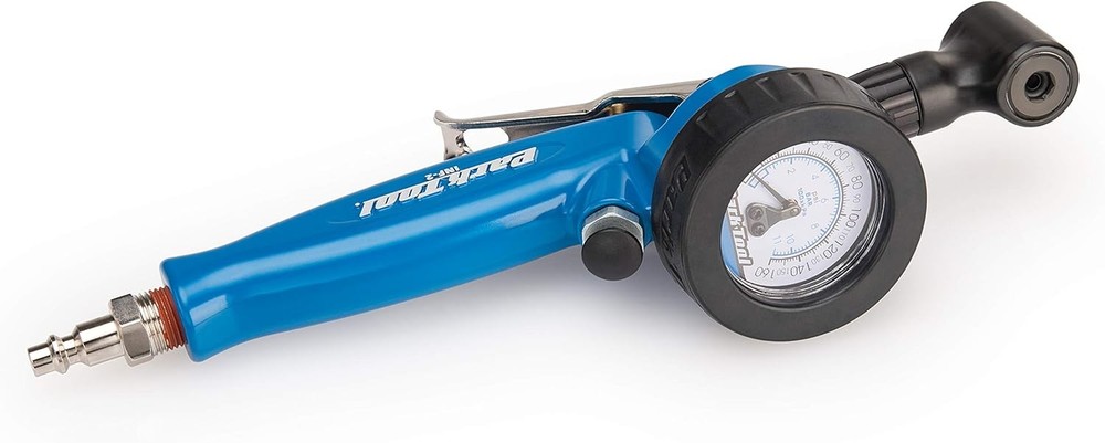 Park Tool Shop Inflator Blue