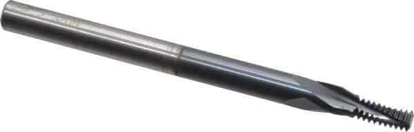 Accupro #10-32 Internal 3-Flute Solid Carbide Helical Flute Thread Mill TiAlN...
