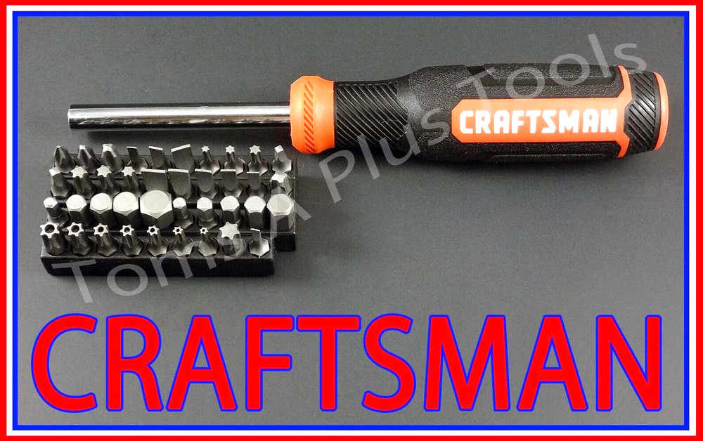 CRAFTSMAN HAND TOOLS 40pc Magnetic Handle Torx / Hex / Allen Screwdriver set  !!