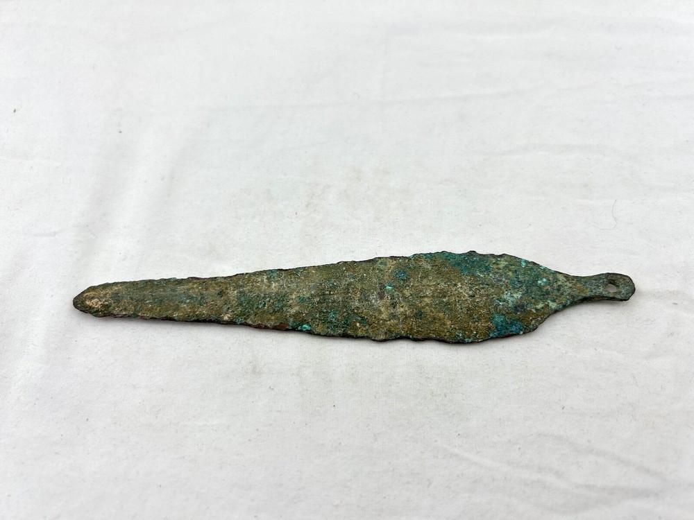 Ancient Bronze Age Roman Spear