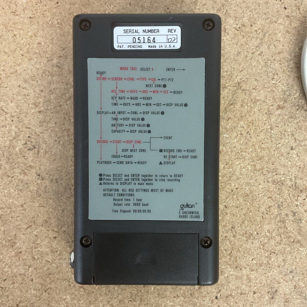 Rustrak Ranger Chart Recorder Data Logger W/ POD-29/03