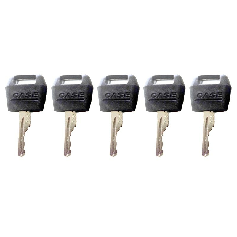 5pcs Ignition key for Case International Tractor 580D 580K BACKHOE LOADER