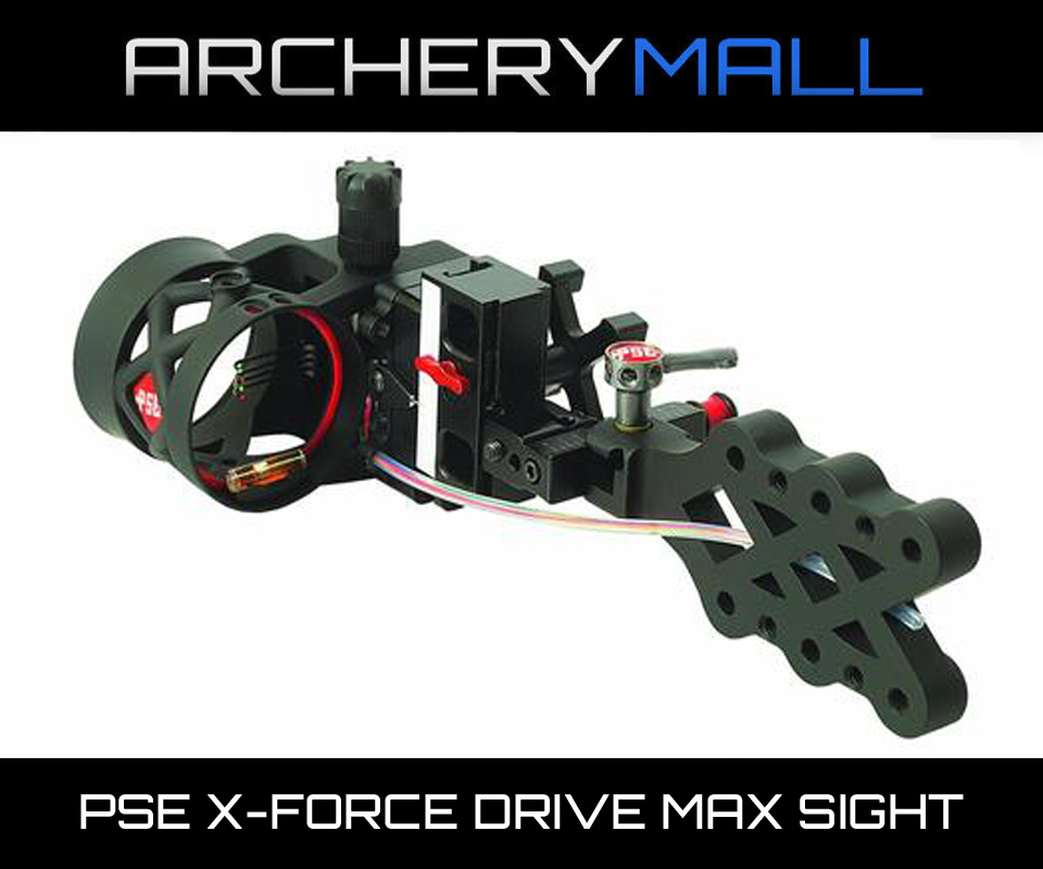 PSE X-Force Drive Max 4 Pin Bow Sight Black REG: $199.99