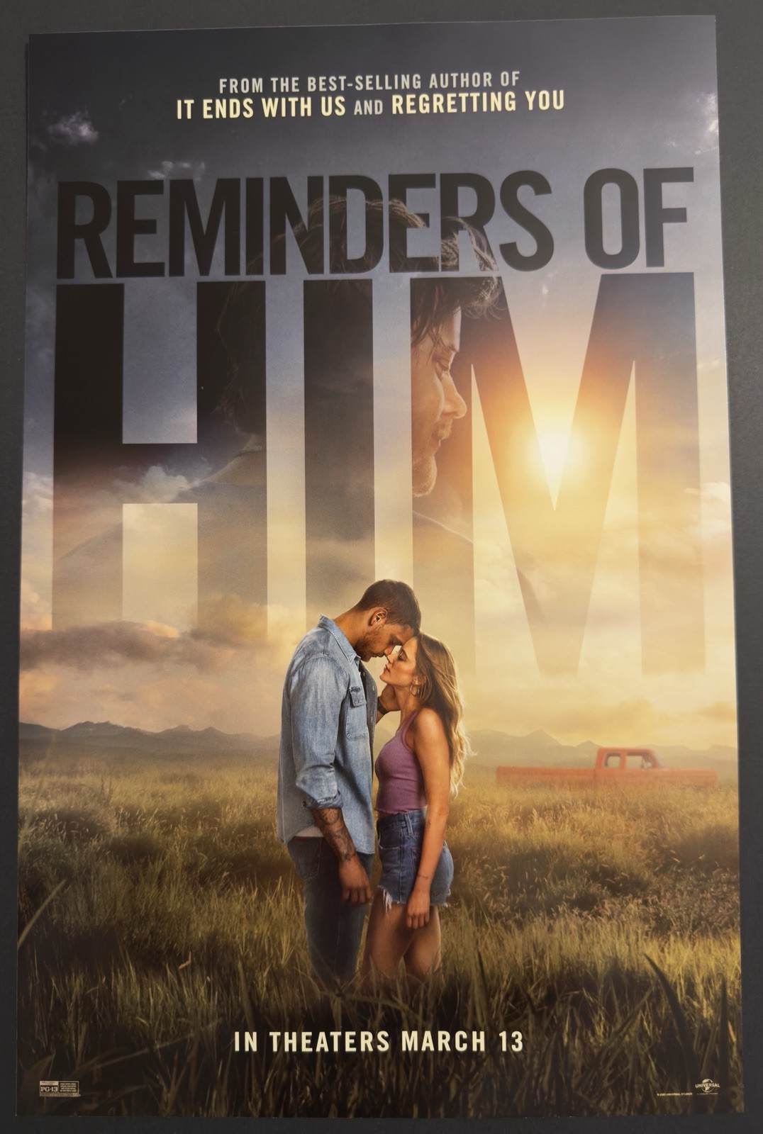 Reminders of Him- 11 X 17 Limited Edition PROMO Poster - New