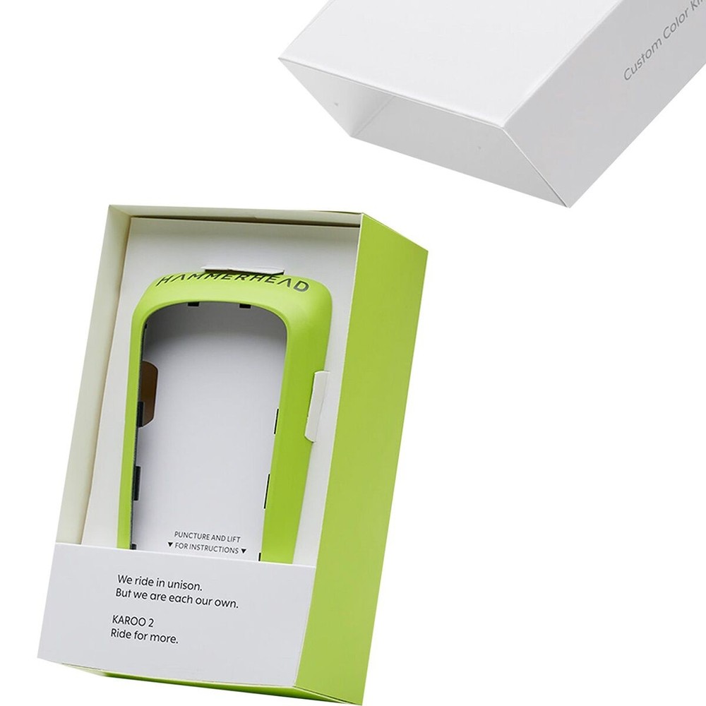 Hammerhead Karoo 2 Custom Color Kit Lime, One Size