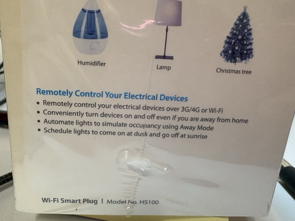 TP-Link HS100 Wi-Fi Smart Plug Kit - SEALED