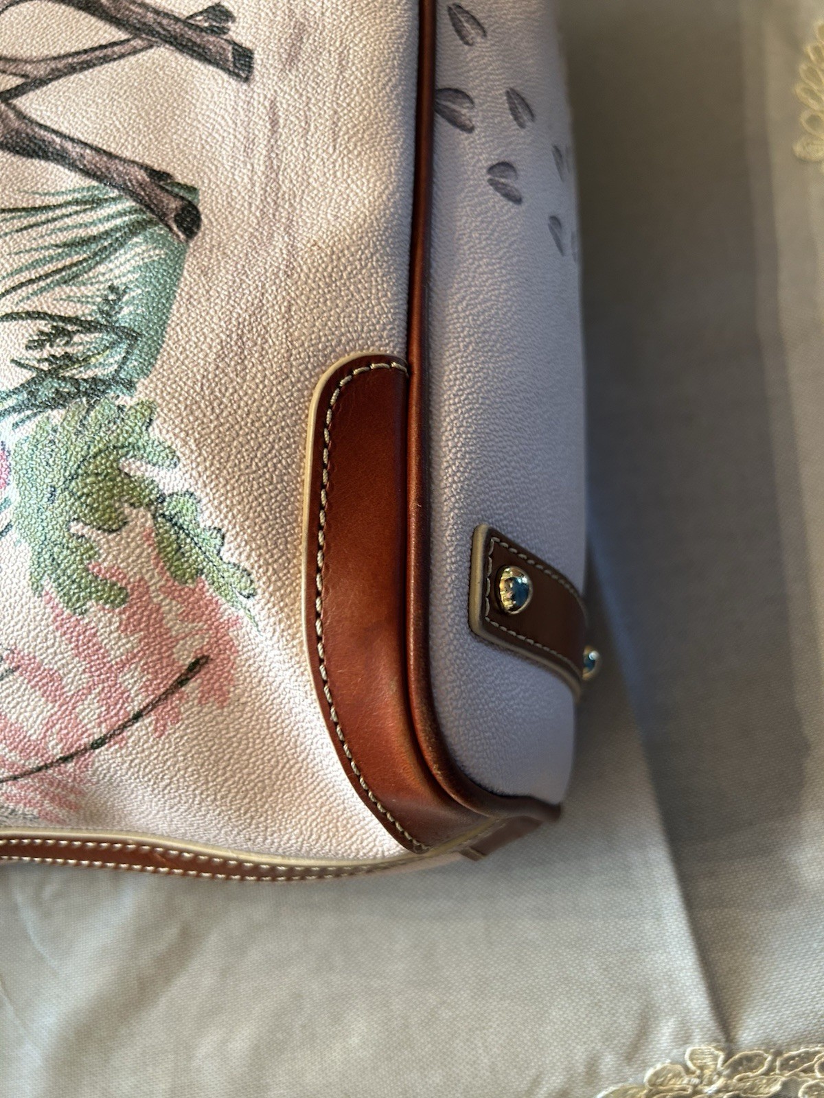 Disney Dooney and Bourke Beautiful Bambi 75th Anniversary Tote ~