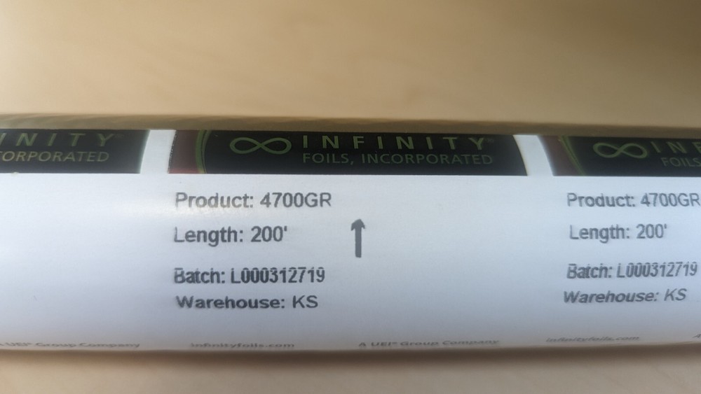 Matte Gold Foil 4700GR