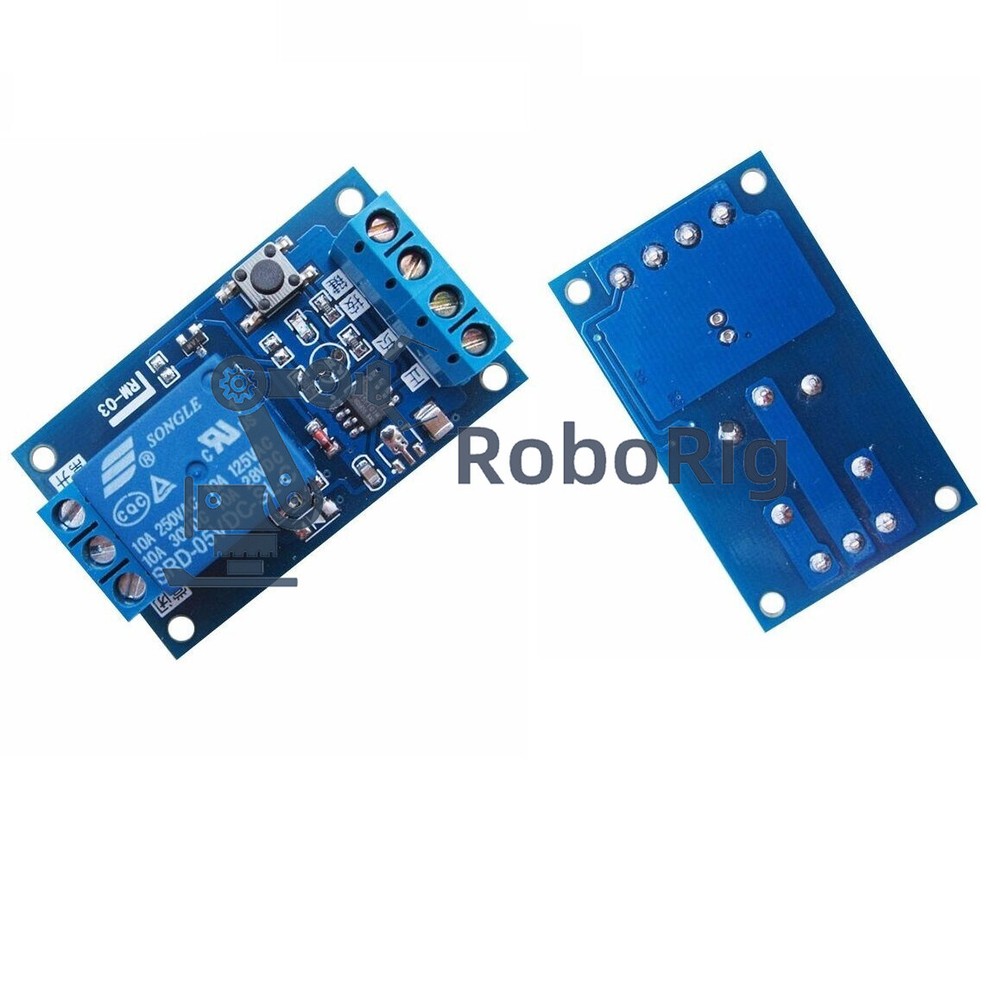 5V Bond Bistable Relay Car Modification Switch Start Stop Self-Locking Module M