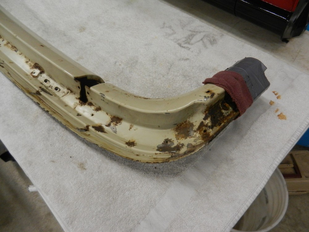 1959 Ford Convertible Top Header ( nice condition )