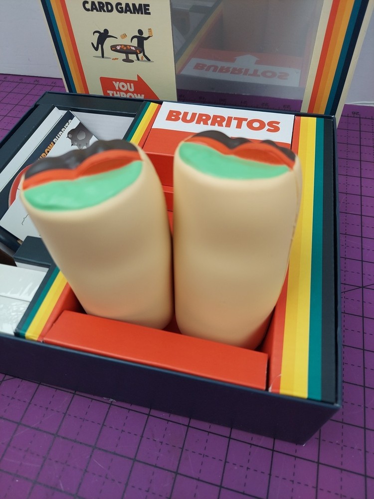 Throw Throw Your Burrito Game By Exploding Kittens - NEW In Wrapping