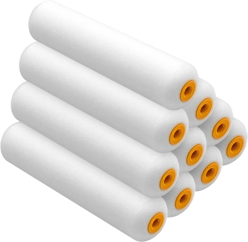 - Foam Paint Roller, 10 Pack, 6 Inch High Density Foam Roller, Mini Paint Roller