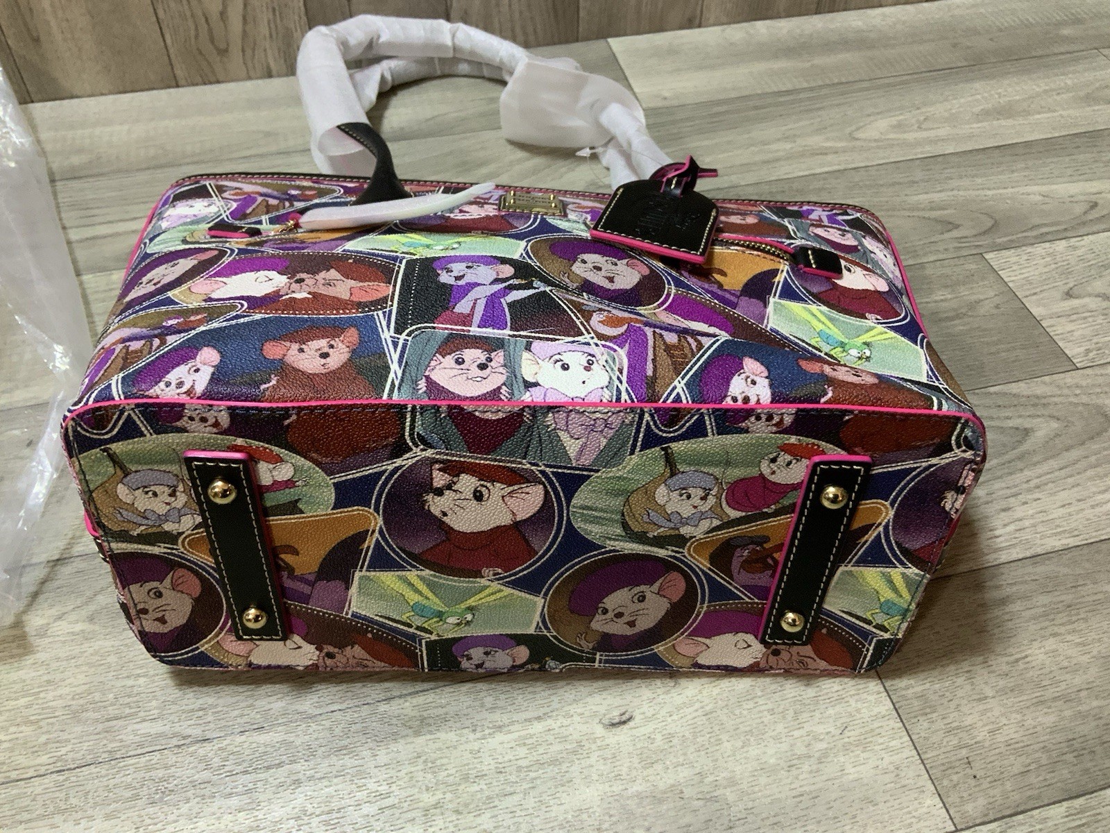 Dooney & Bourke Disney The Rescuers Tote Bag Purse NWT