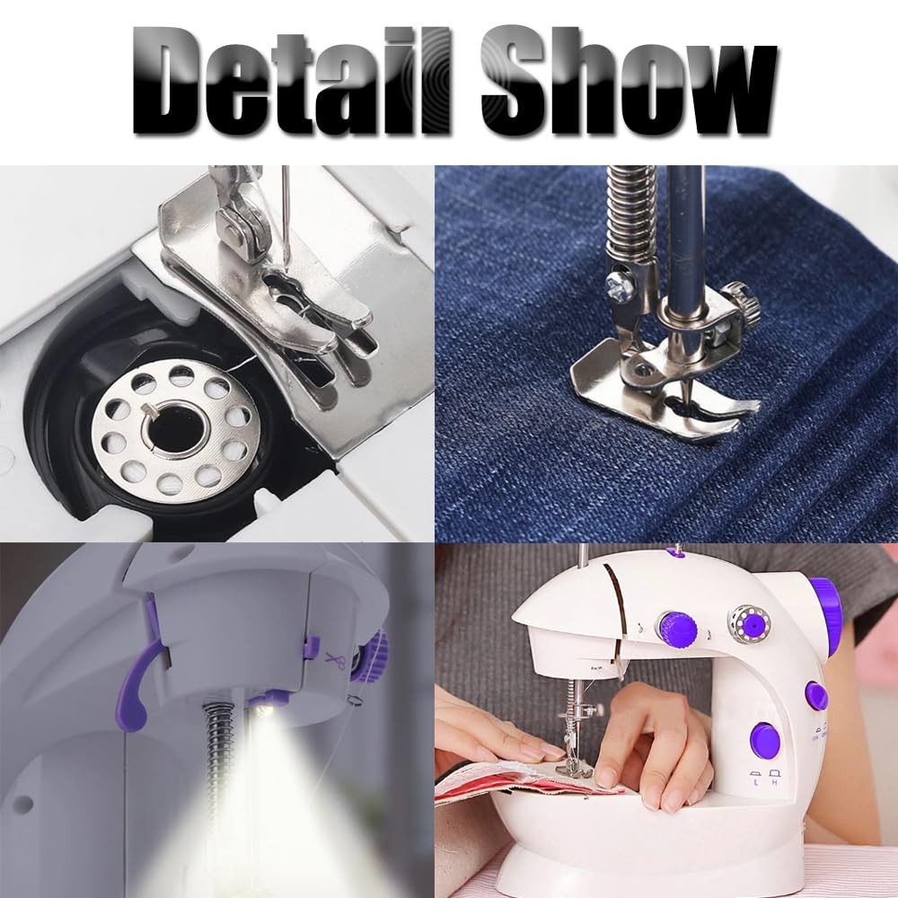 Mini Sewing Machine, Portable Sewing Machine for Beginners