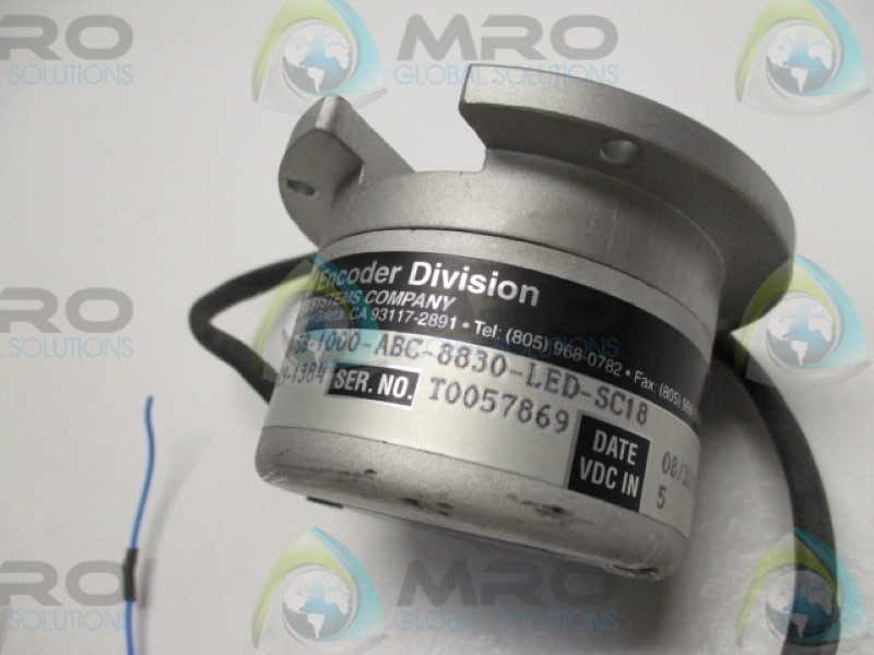 BEI 924-01029-1384 ENCODER 5VDC UNMP