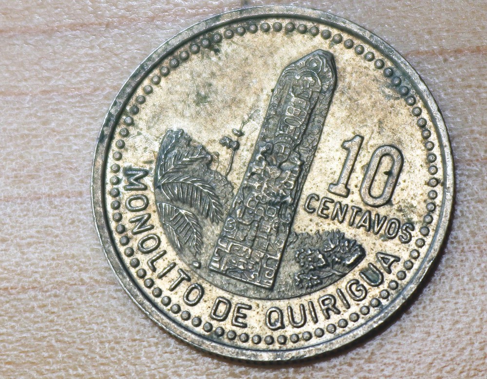 1997 Guatemala 10 Centavos
