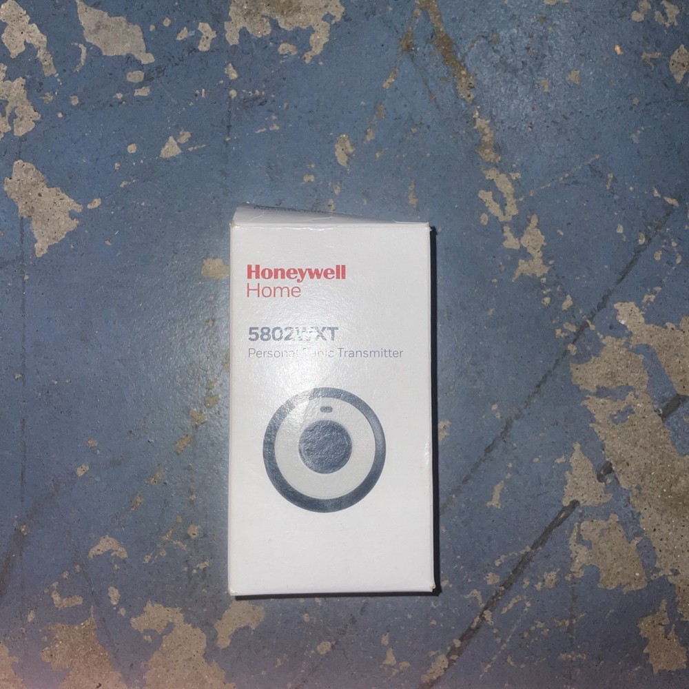 Honeywell 5802WXT Single-Button Wireless Personal Panic Transmitter - White